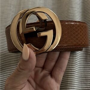 Gucci Double GG Belt